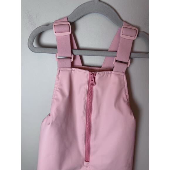 Rise Little Earthling Light Pink Snow/rain Bibs Pants Sz 2-3 - Picture 4 of 11